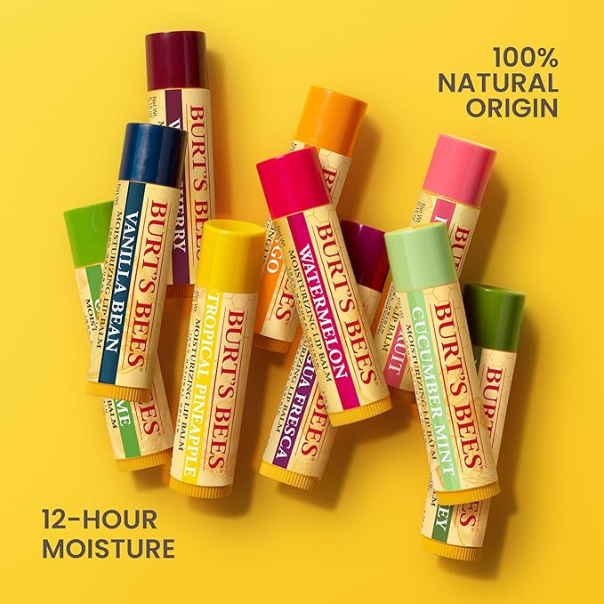 Burt's Bees 100% Natural Moisturizing Lip Balm - Image 9