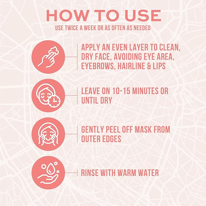 Freeman Exotic Blends Facial Mask 4 Piece Set, Peel-Off & Jelly Masks, - Image 5