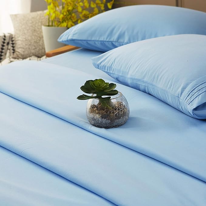 SONORO KATE Bed Sheet Set Super Soft Microfiber 1800 Thread Count Luxury - Image 3