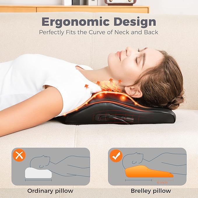 Brelley Neck and Back Massager for Pain Relief Deep Tissue - Image 3
