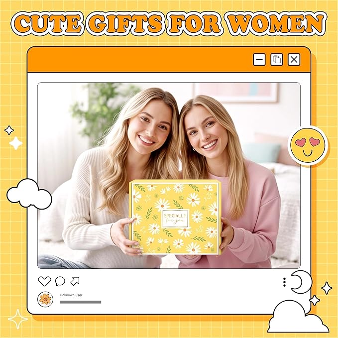 Gift Baskets for Women Unique Birthday Gifts for Women self care cheer up gifts - Image 7