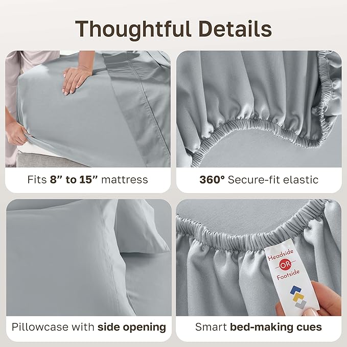California Design Den Luxury Twin XL Sheet Set - Image 6