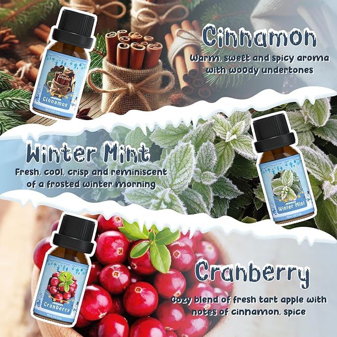 ARVIDSSON Winter Essential Oils Set, Holiday Fragrance Oil - Image 4
