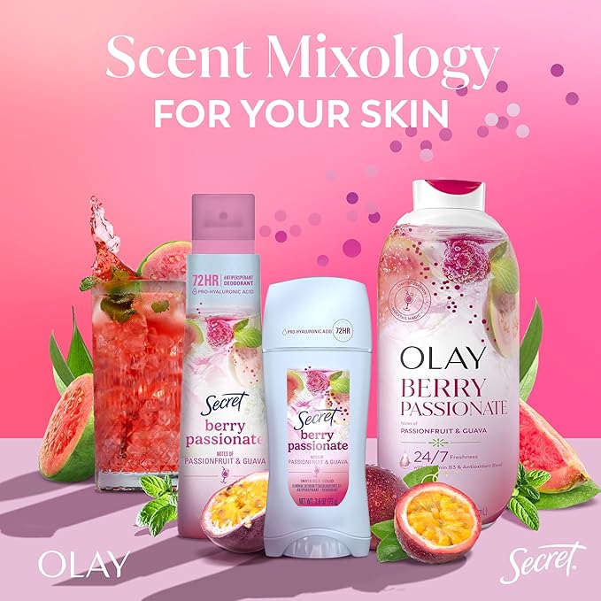 Olay Body Wash for Women, 24/7 Skin-Loving Freshness, Miami Mocktails, Plant - Image 10