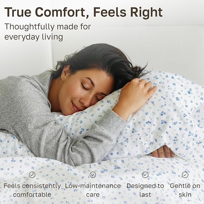 California Design Den Soft Full Size 100% Cotton Sheet Sets, 400 TC Good - Image 6