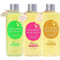 Bath and Body Oil with Sweet Almond Jojoba, Shea Butter, Rose Water, Coconut by AutumnShower
