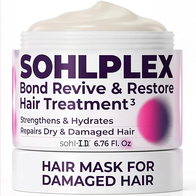 sohl-I.D. Hair Mask for Dry & Damaged Hair – Deep Conditioning Repair Treatment by sohl-ID