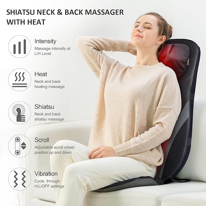 Snailax Shiatsu Back Massager - Image 2