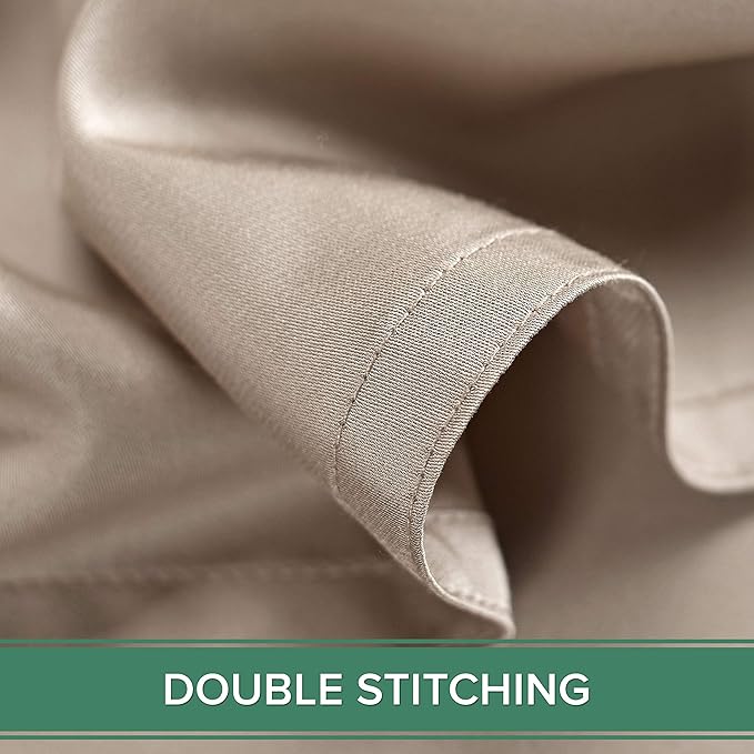 Pure Bamboo King Sheets, Genuine 100% Organic Viscose Derived from Bamboo Bed - Image 8