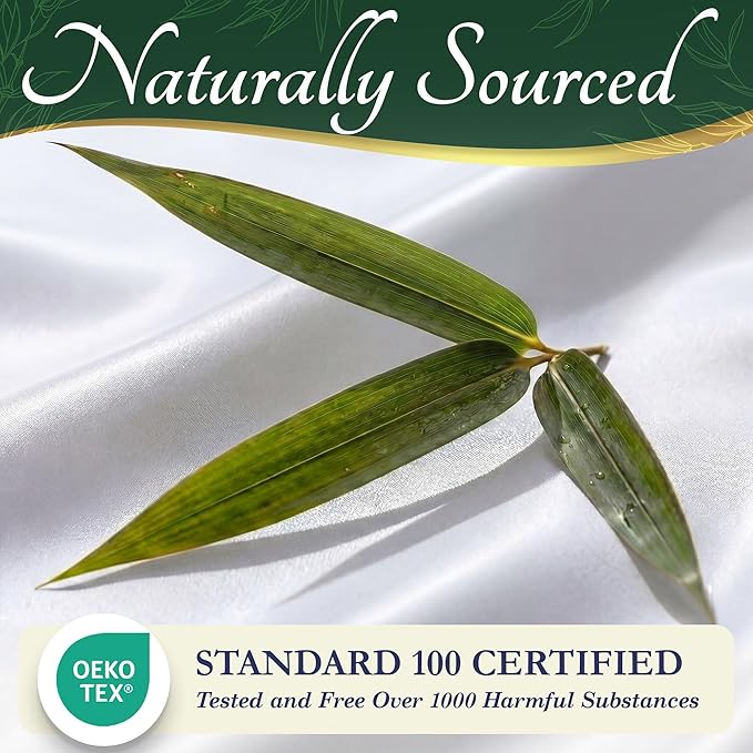 DECOLURE 100% Viscose Derived from Bamboo Sheets Queen Size - Image 7