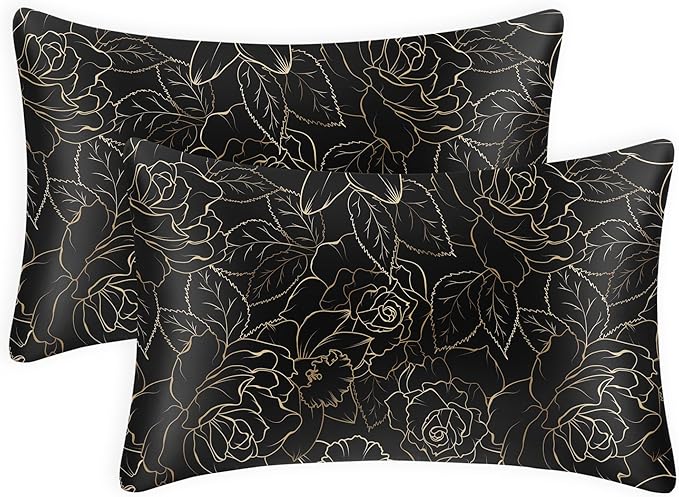 EXQ Home Satin Pillowcase for Hair and Skin Queen by EXQHomeTexitleCoLtd