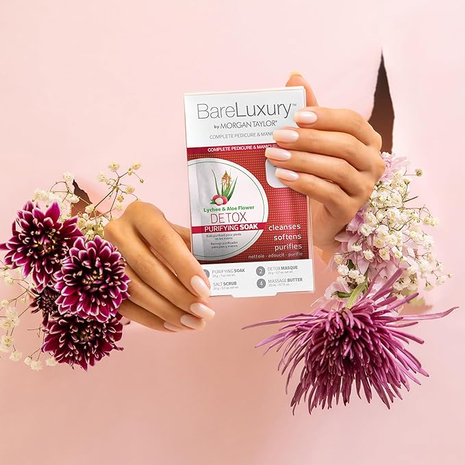 Morgan Taylor BareLuxury 4-Step Complete Pedicure & Manicure Packs - Image 3
