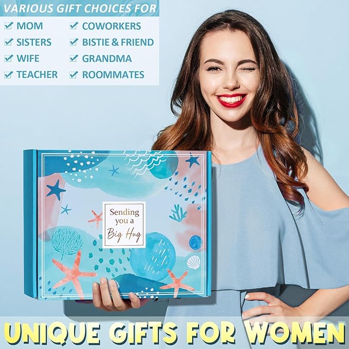 Birthday Gifts for Women Self Care Get Well Soon Gifts, Ocean Relaxing Spa Kit - Image 8