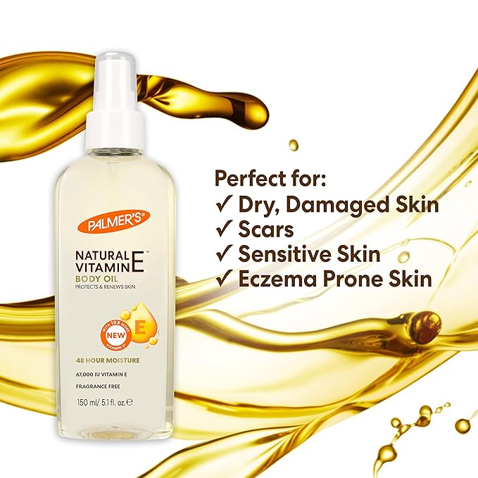 Palmer's Vitamin E Multi-Purpose Body Oil, 5.1 Ounce - Image 7