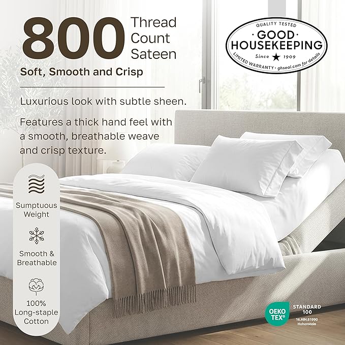 California Design Den Split King Sheets - Image 3
