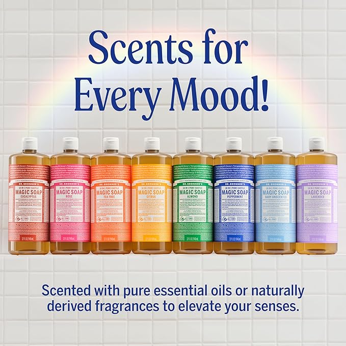 Dr. Bronner's Pure-Castile Magic Soap Liquid – Made - Image 7