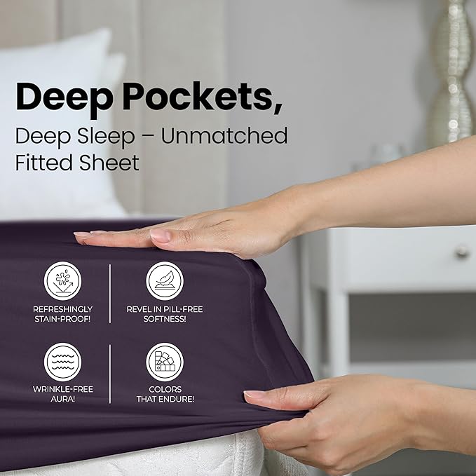 Utopia Bedding Twin Fitted Sheet - Image 4