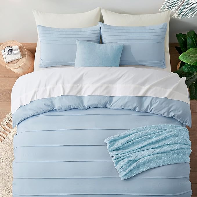 Oli Anderson Airy Blue Duvet Cover King Size - Image 5