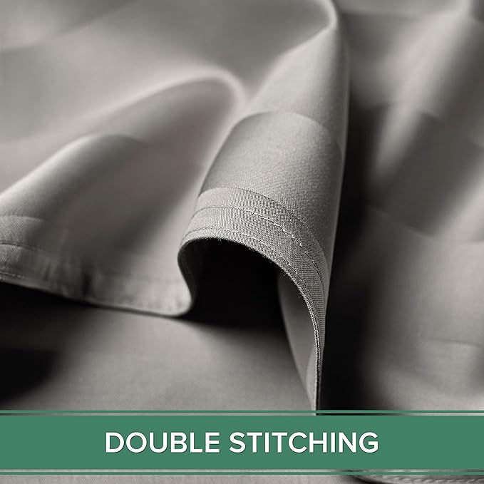 Pure Bamboo Queen Sheets, Genuine 100% Organic Viscose Derived from Bamboo Bed - Image 6
