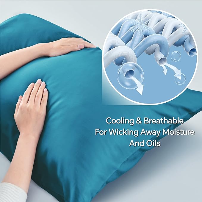 BEDELITE Body Pillow Case Cover, Rayon Made from Bamboo, Cooling Body Pillow - Image 4