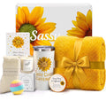 Mothers Day Gifts for Mom, Sunflower Gift Set for Women Wife Friends by IZZUBIZ