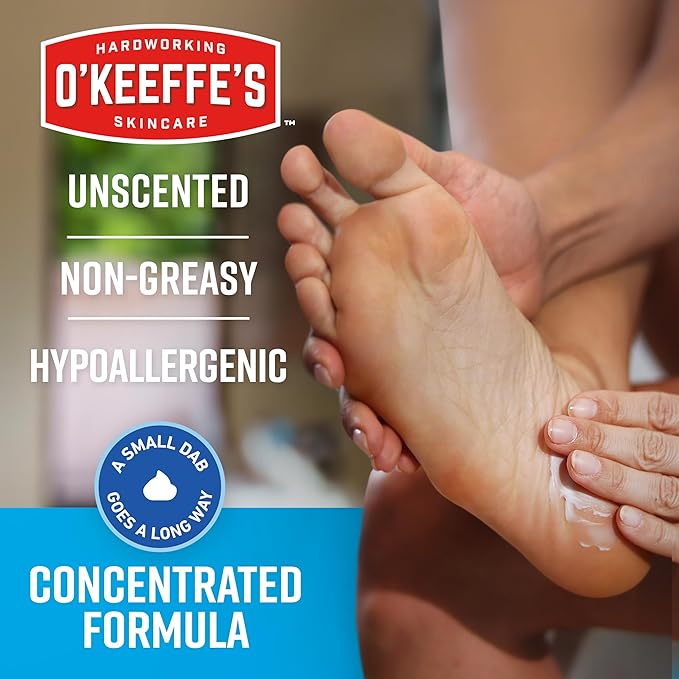 O'Keeffe's for Healthy Feet Foot Cream - 7 oz Tube - Guaranteed Relief for - Image 5