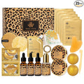 23 Pcs Mother's Day Gift for Mom, Leopard Skin Care Set for Women, Bath and by RAROSAACCA