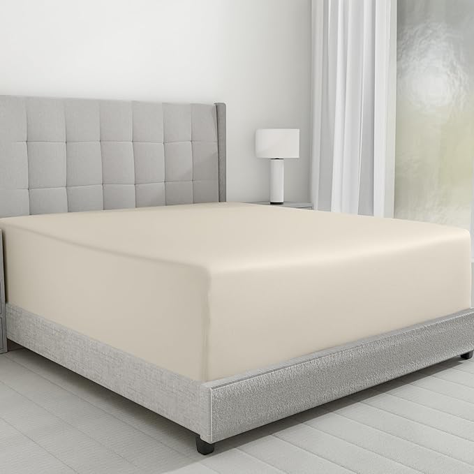 California Design Den Luxurious King Size Fitted Sheet Only by CaliforniaDesignDen