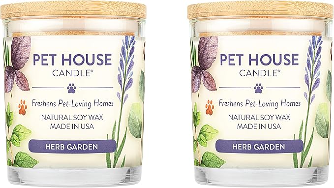 Pet House Candles, Plant-Based, Long Lasting, Pet Friendly Candles by OneFurAll