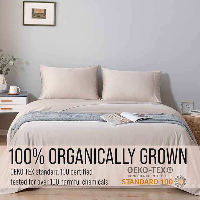 Bella Coterie | Luxury Bamboo Viscose Queen Size Pillowcase Set | 100% - Image 4