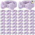 50 Pcs Spa Headband Bulk Spa Sleepover Party Supplies by Wavyknot