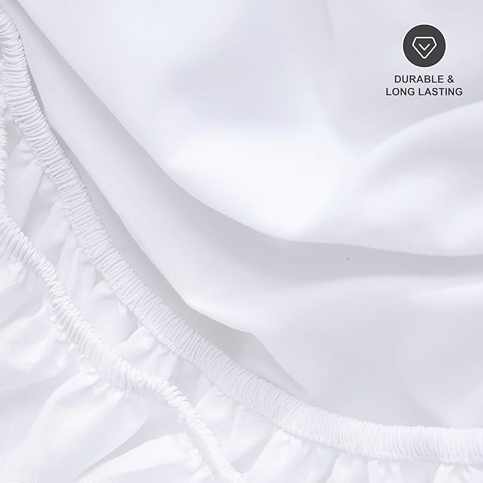 Hotella 100% Microfiber Ultra Soft 54"x75" Full Size Fitted Sheet Only - Image 6