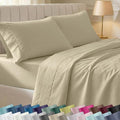California Design Den Soft 100% Cotton Bed Sheets Full Size Set, 400 TC Good by CaliforniaDesignDen
