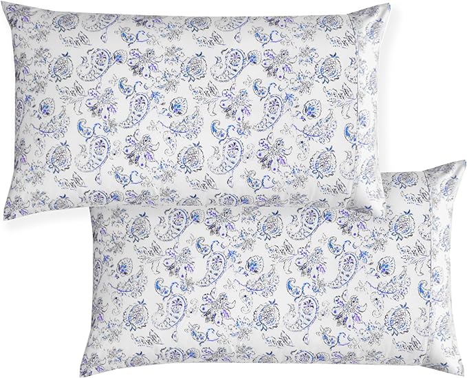 Elegant Comfort Luxury Soft Bed Sheets Paisley Pattern - Image 6