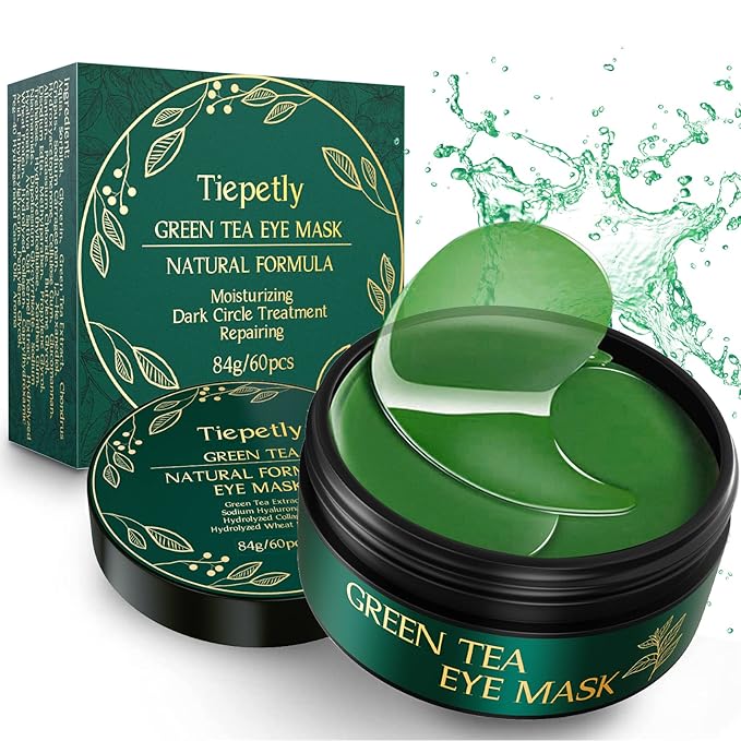 Tiepetly Under Eye Masks, Collagen Eye Mask, Under Eye Patches by Tiepetly