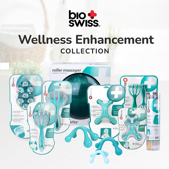 BioSwiss Roller Ball Massager, Handheld Full Body Massage Tool - Image 6