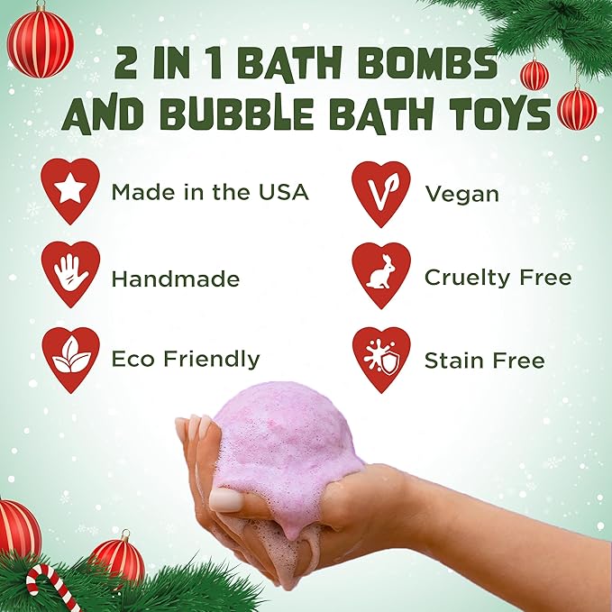 Christmas Bath Bombs for Kids - Image 4
