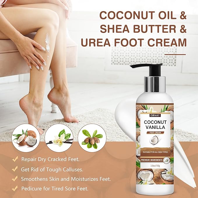 Coconut & Vanilla Foot Soak Set - Image 4