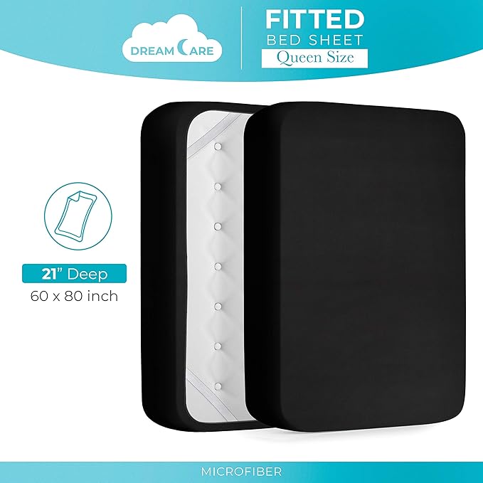 DREAMCARE Queen Fitted Sheet - Image 4