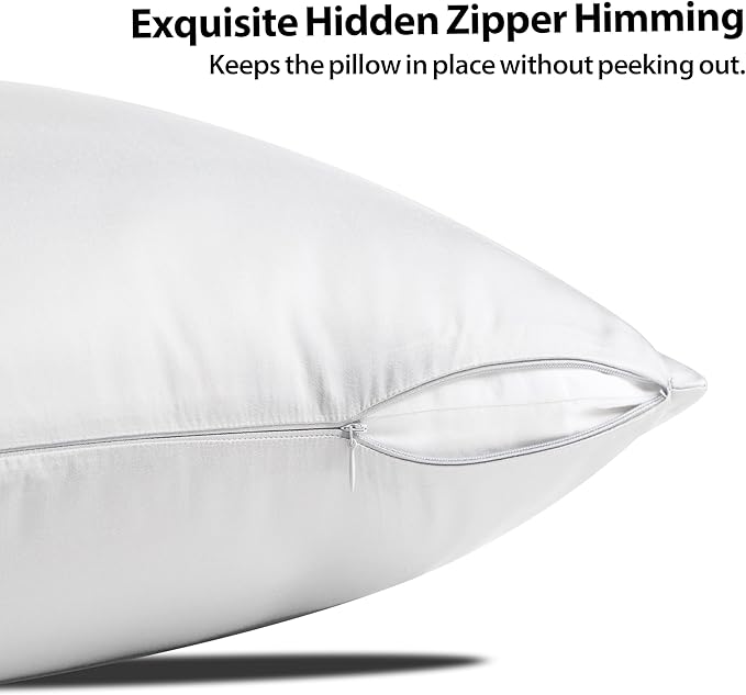 2 Pack Cooling Toddler Pillow Cases, Viscose Derived from Bamboo Small Pillow - Image 4