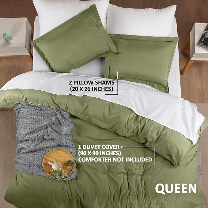 Utopia Bedding Duvet Cover Queen Size - Image 2
