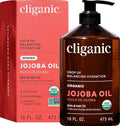 Cliganic Organic Jojoba Oil 16oz by Cliganic