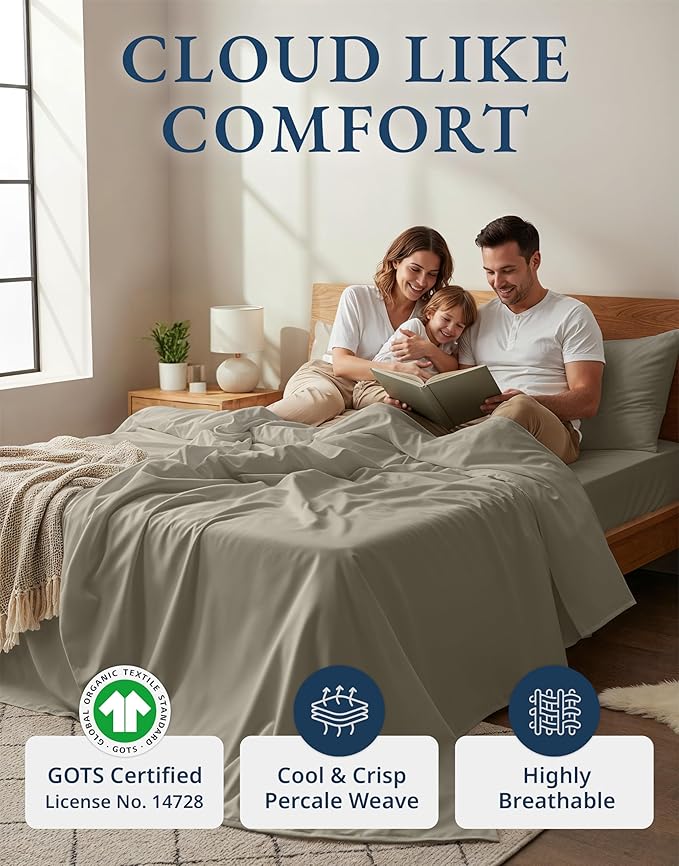 LANE LINEN Twin XL Bed Sheets Set - Image 2