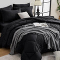 HEVUMYI Black Queen Comforter Set by HEVUMYI