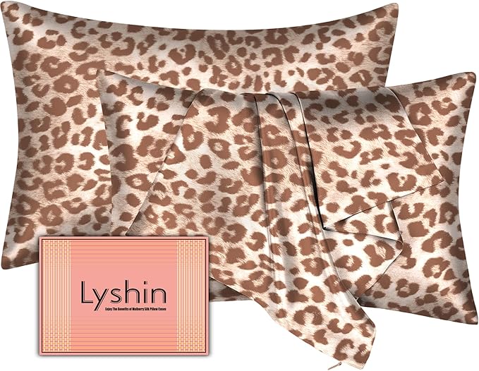 Silk Pillow Cases 2 Pack King Size by LYSHINSILKPILLOWCASES