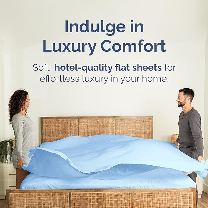 Twin Size Flat Sheet - Image 2