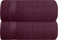 Belizzi Home Cotton 2 Pack Oversized Bath Sheet 35x70, Large Bath Sheet by Unknown