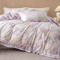 OAITE Duvet Cover Set Twin Size Floral Pattern Ultra Soft 100% Cotton Duvet by OAITE