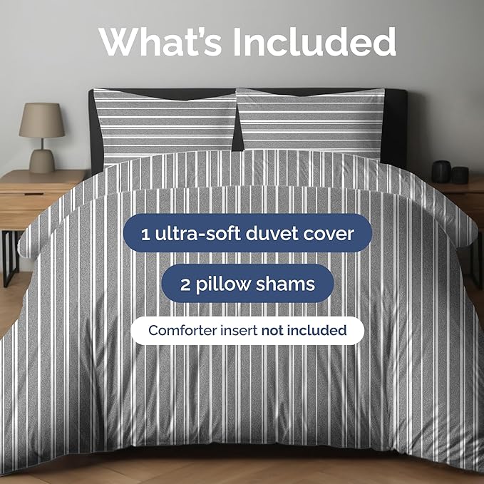 Duvet Cover Cal King Size Set - Image 2