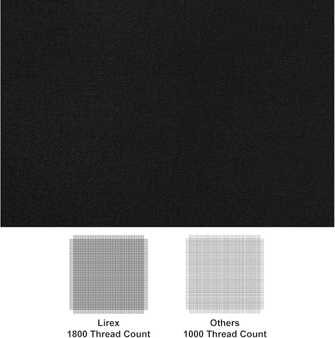 Lirex Black Twin Flat Sheet Only, Ultra Soft & Breathable Brushed 1800 - Image 2